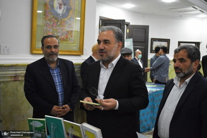 مراسم اختتامیه نمایشگاه قرآن کریم استان قم در مجتمع فرهنگی یادگار امام‎