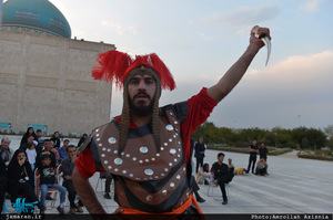 تعزیه خوانی در حرم مطهر امام خمینی(س) 