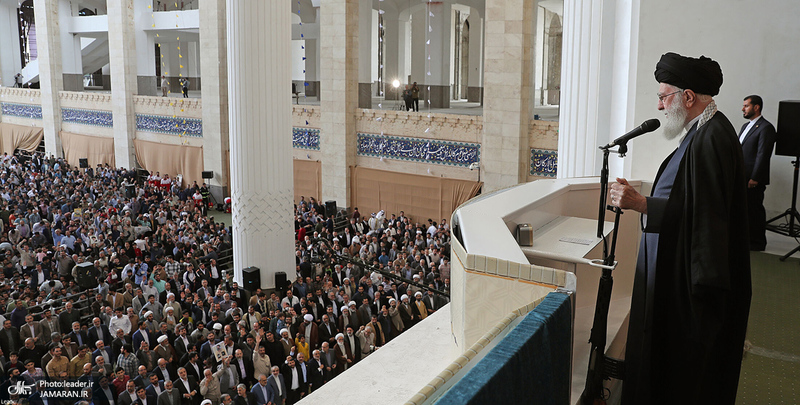 نماز عید فطر به امامت رهبر معظم انقلاب اسلامی