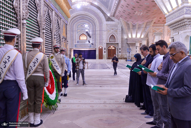 آیین افتتاحیه رویداد «بهشت نو» در حرم مطهر امام خمینی