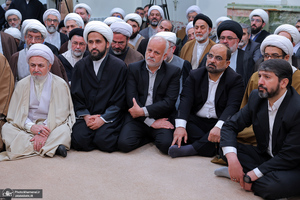 دیدار دست‌اندرکاران برگزاری همایش بین‌المللی تفسیر تسنیم با رهبر معظم انقلاب