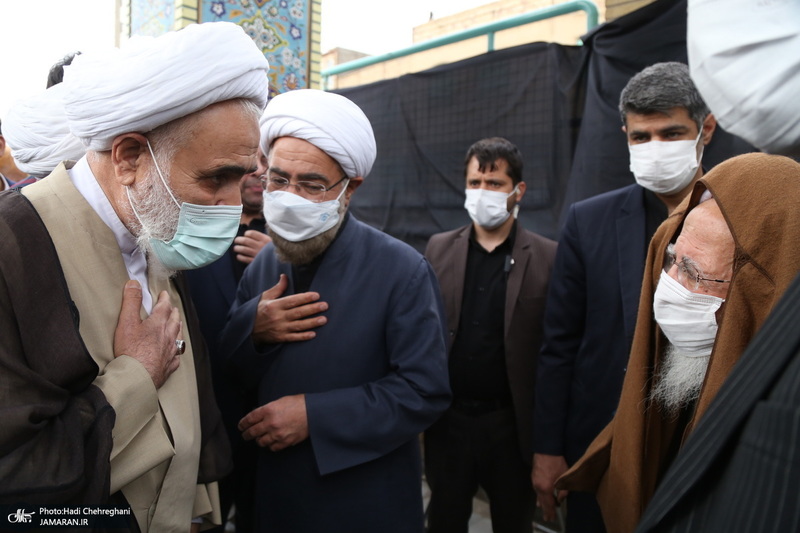 مراسم تشییع و تدفین همسر آیت الله جوادی آملی