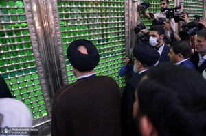 «رزمایش برکت امام خمینی» در حرم بنیانگذار جمهوری اسلامی-1