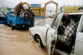 سیلاب در شهرستان مشگین شهر تلفات جانی نداشت