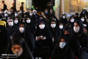 مراسم عزاداری شب چهارم محرم در بندرگز