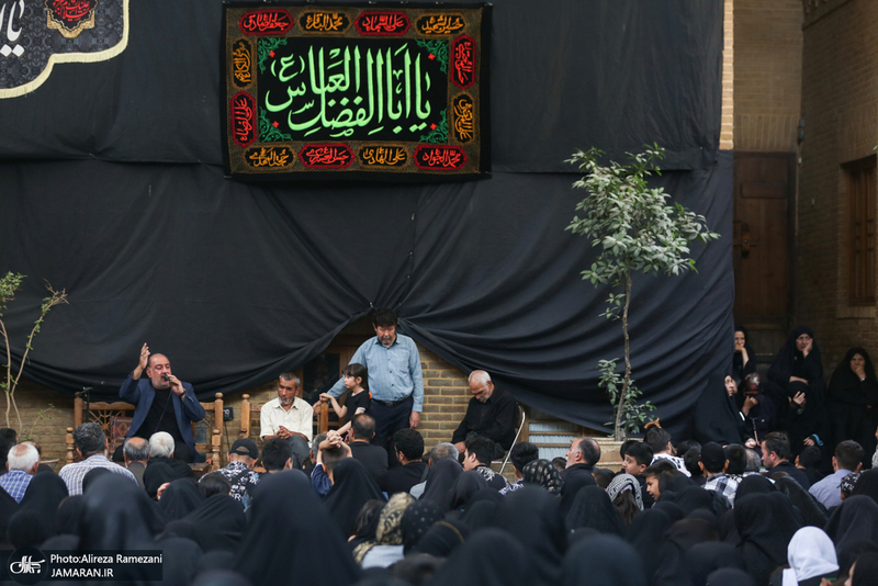 مراسم روز هشتم ماه محرم در خانه موزه شهید مدرس