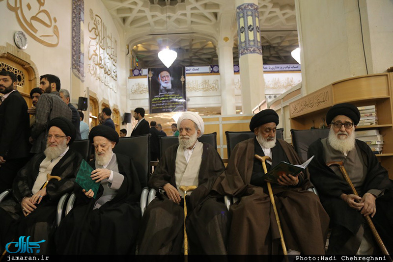 مراسم بزرگداشت حجت‌الاسلام و المسلمین سید مهدی طباطبایی(ره) در حرم مطهر حضرت معصومه(س)