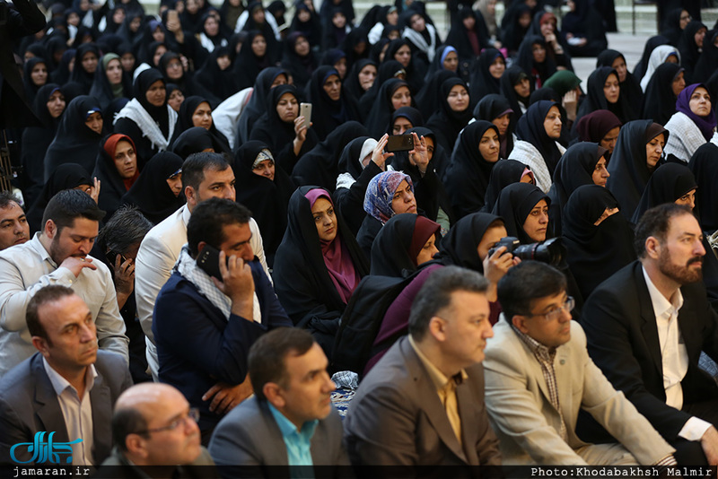 تجدید میثاق وزیر معاونان و مدیران وزارت آموزش و پرورش با آرمانهای امام راحل 