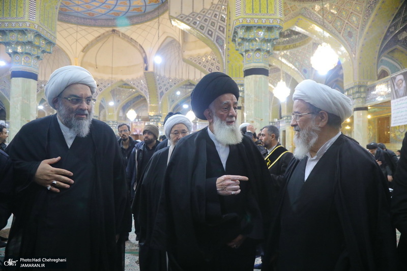 مراسم چهارمین سالگرد آیت الله العظمی صافی گلپایگانی‎ (ره)