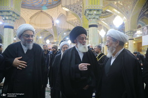 مراسم چهارمین سالگرد آیت الله العظمی صافی گلپایگانی‎ (ره)