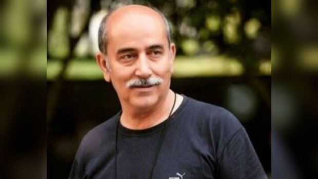 پیکر مهرداد فلاحتگر در حال انتقال به بابل
