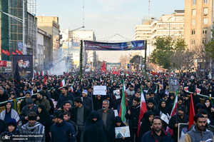 حضور میلیون ها تهرانی در تشییع پیکر مطهر سردار قاسم سلیمانی - 6 