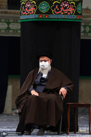 مراسم عزاداری رحلت رسول اکرم(ص) و شهادت امام حسن مجتبی(ع) با حضور رهبر معظم انقلاب