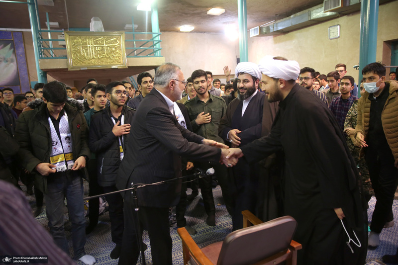 مراسم مجمع عالی بسیج دانش آموزی در حسینیه جماران