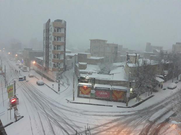 برف و سرما استان اردبیل را  فرا گرفت