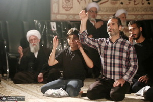 عزاداری دهه اول ماه صفر در بیت مرحوم آیت الله نصرالله شاه آبادی‎ (ره)