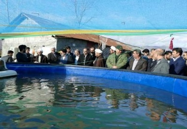 طرح پرورش ماهی روستای گرمه‌سر به بهره برداری رسید