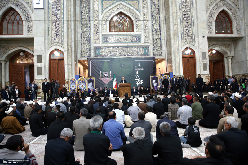 مراسم شب سالگرد ارتحال حضرت امام خمینی (س) با حضور رئیس جمهور -2