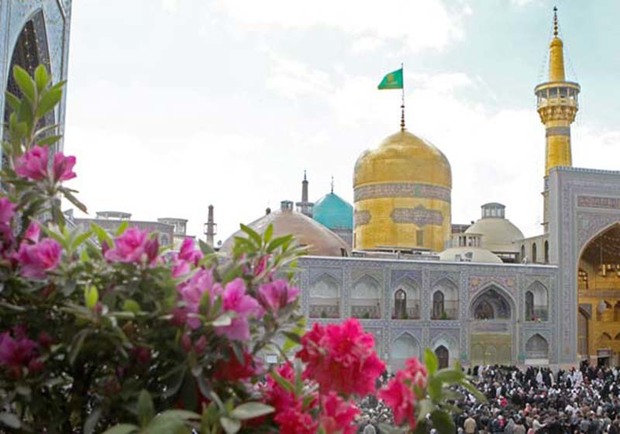 جشن سالروز میلاد امام هادی(ع) در حرم رضوی برگزار شد