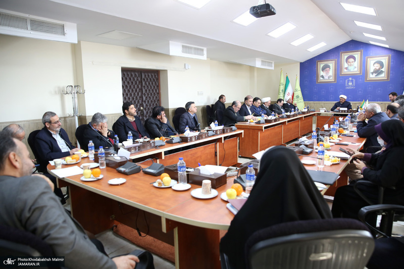 جلسه معاونین ومدیران موسسه تنظیم ونشر آثار امام خمینی (س)