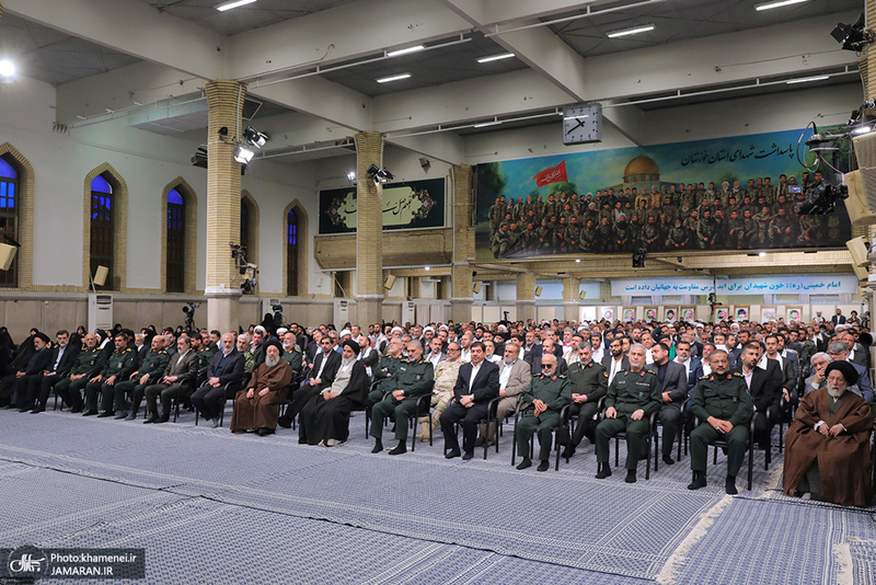 دیدار دست‌اندرکاران دومین کنگره 24 هزار شهید استان خوزستان با رهبر معظم انقلاب