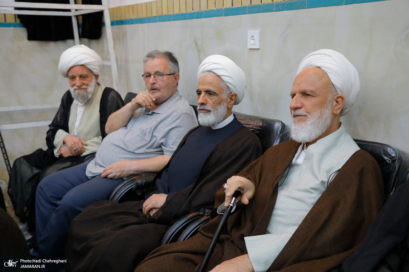 مراسم ختم همسر شهید آیت الله سید مصطفی خمینی (ره) -1