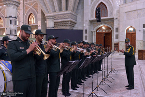تجدید میثاق فرمانده و پرسنل قرارگاه شهید فهمیده با آرمان های حضرت امام خمینی (س)