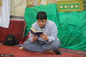 مراسم اعمال ام داوود در قم