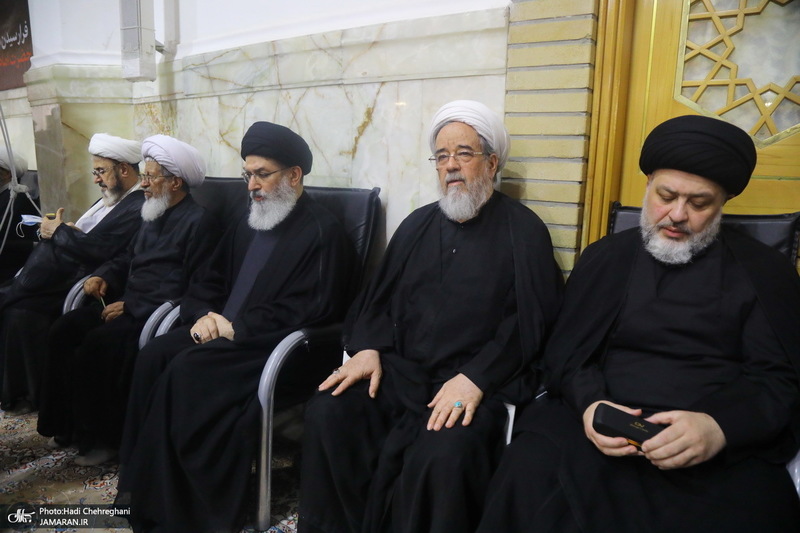 مراسم بزرگداشت رهبر شهید انقلاب در قم-۱