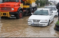 سیلاب و آب گرفتگی در رودسر گیلان