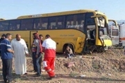 واژگونی اتوبوس زائران عراقی در دامغان با چهار مصدوم