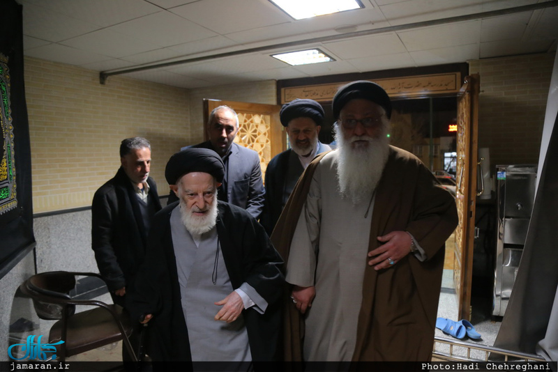 مراسم دومین سالگرد ارتحال آیت الله سید محمد باقر خوانساری(ره) با حضور سید حسن خمینی 