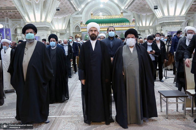مراسم دوازدهمین سالگرد رحلت همسر گرامی امام و بیست و هفتمین سالگرد ارتحال سید احمد خمینی (ره)