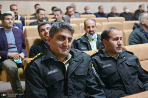 مراسم بزرگداشت دو نفز از کارمندان مرحوم آستان امام خمینی