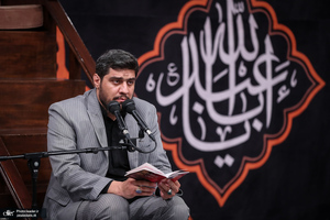 مراسم شام غریبان سید و سالار شهیدان در حسینیه امام خمینی