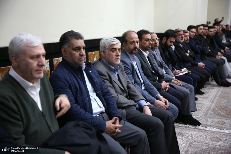 دیدار رئیس، مدیران و کارکنان ستاد اجرایی فرمان امام (ره) با سید حسن خمینی