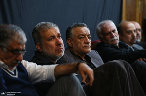 مراسم عزاداری شب شهادت حضرت فاطمه (س) در دارالزهرا (س)