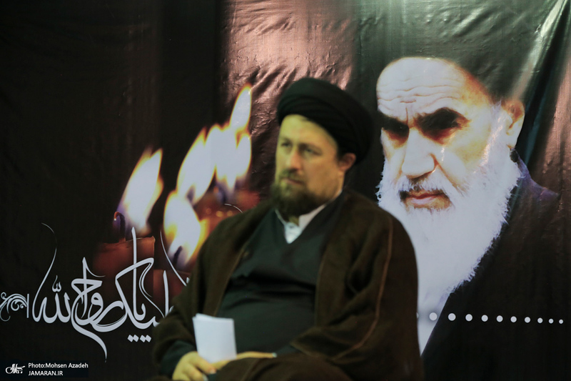 دیدار خیرین مدرسه ساز شهر تهران با سید حسن خمینی