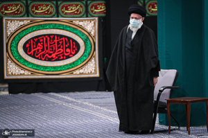 عزاداری شب شهادت حضرت زهرا (س) در حسینیه امام خمینی