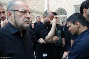 نماز و تشییع حاج علی اکبرشفیعی در حرم مطهر امام خمینی (س)