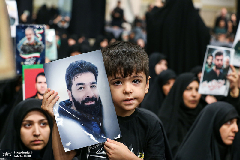 مراسم عزاداری شهادت امام رضا (ع) در حسینیه امام خمینی