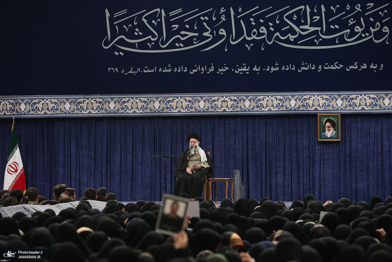 دیدار رمضانی دانشجویان با رهبر معظم انقلاب