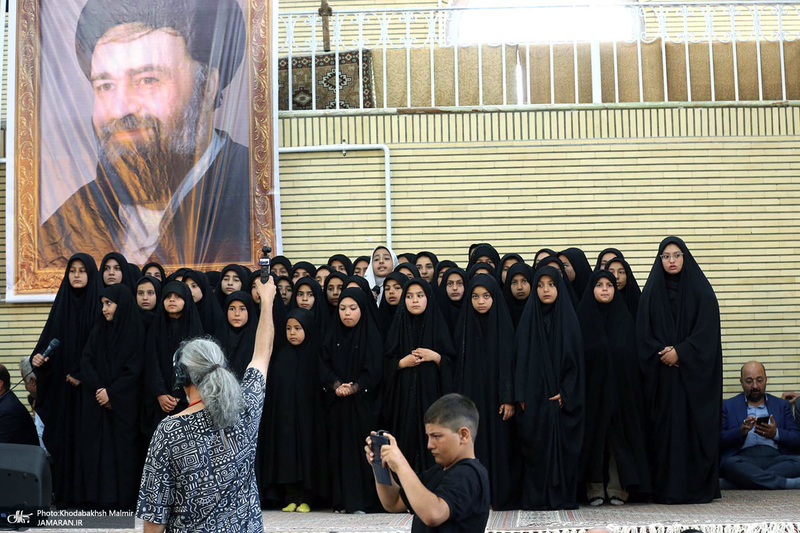 حضور سید حسن خمینی در روستای خیارج استان قزوین -2