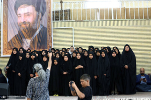 حضور سید حسن خمینی در روستای خیارج استان قزوین -2