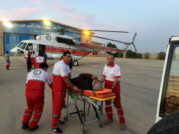 نجات 4 فرد مفقود شده در کوه قارون توسط امداد هوایی