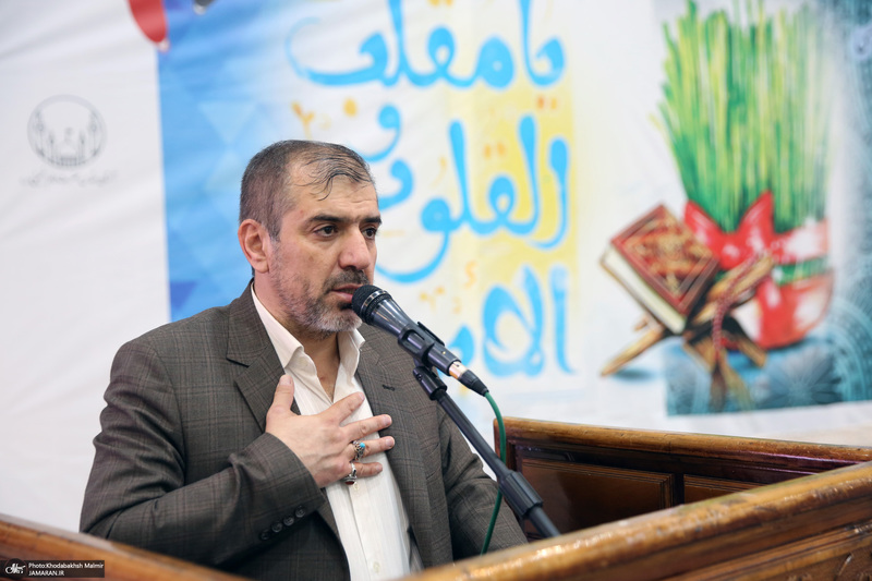 مراسم آغاز سال نو در حرم مطهر امام خمینی (س)