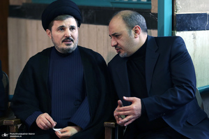 مراسم تشییع آیت الله سید مهدی امام جمارانی (ره) از حسنیه جماران