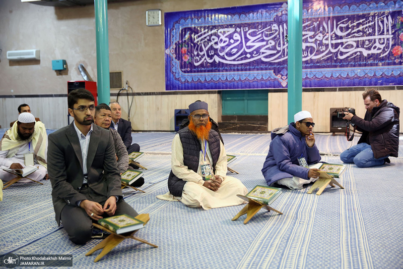 محفل انس با قرآن کریم در حسینیه جماران