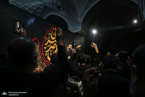 مراسم عاشورای حسینی در مدرسه عالی شهید مطهری