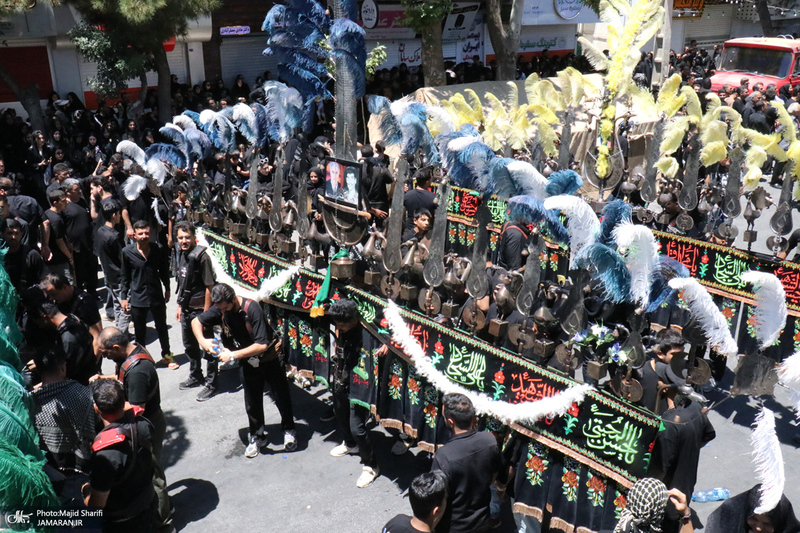 عزاداری ظهر عاشورا در خمین